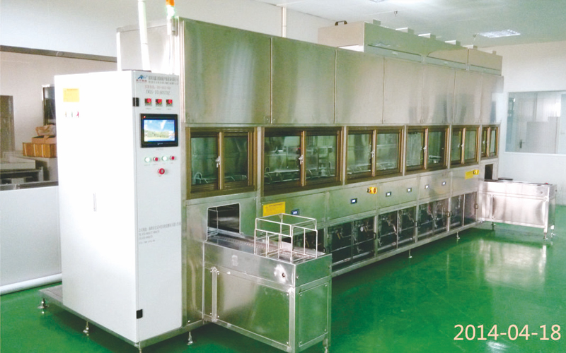 XWDS-10160STHZ fully automatic optical lens cleaning machine