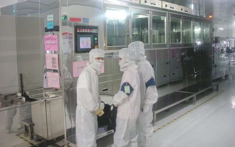 XWDS-10240ST Semiconductor LCD Glass Cleaning Machine