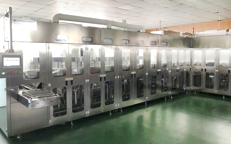 XWDS-14336ZNTH Automatic Automotive Gear Cleaning Line