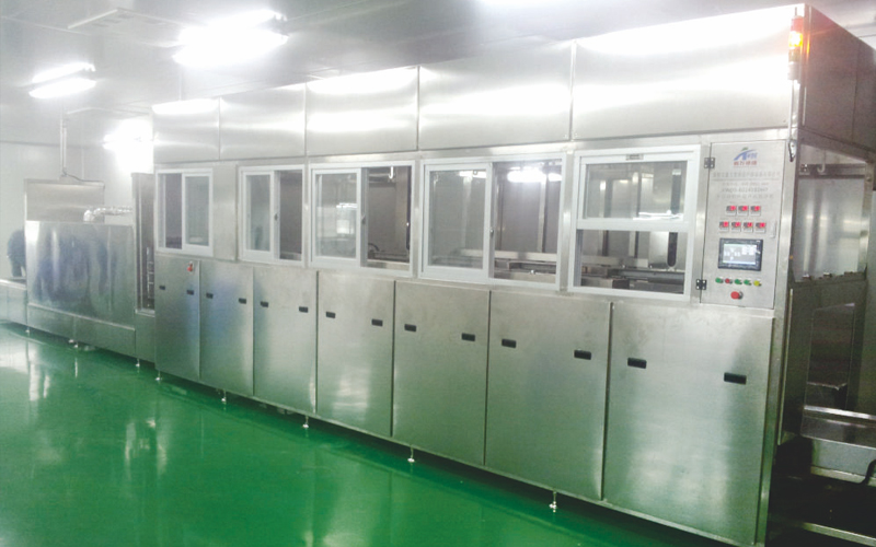 XWDS-60240SDHT gun aiming component fully automatic cleaning machine
