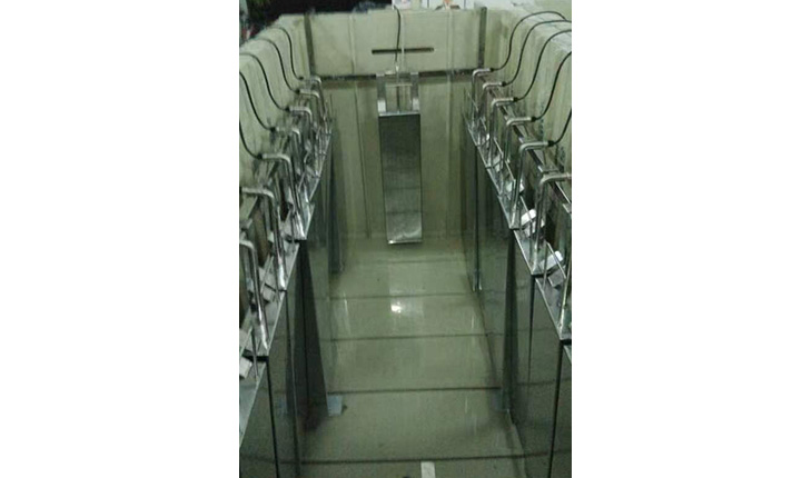 Input type vibration plate